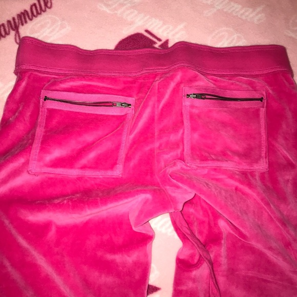 PINK Pants & Jumpsuits Pink Leopard Print Victorias Secret Velour